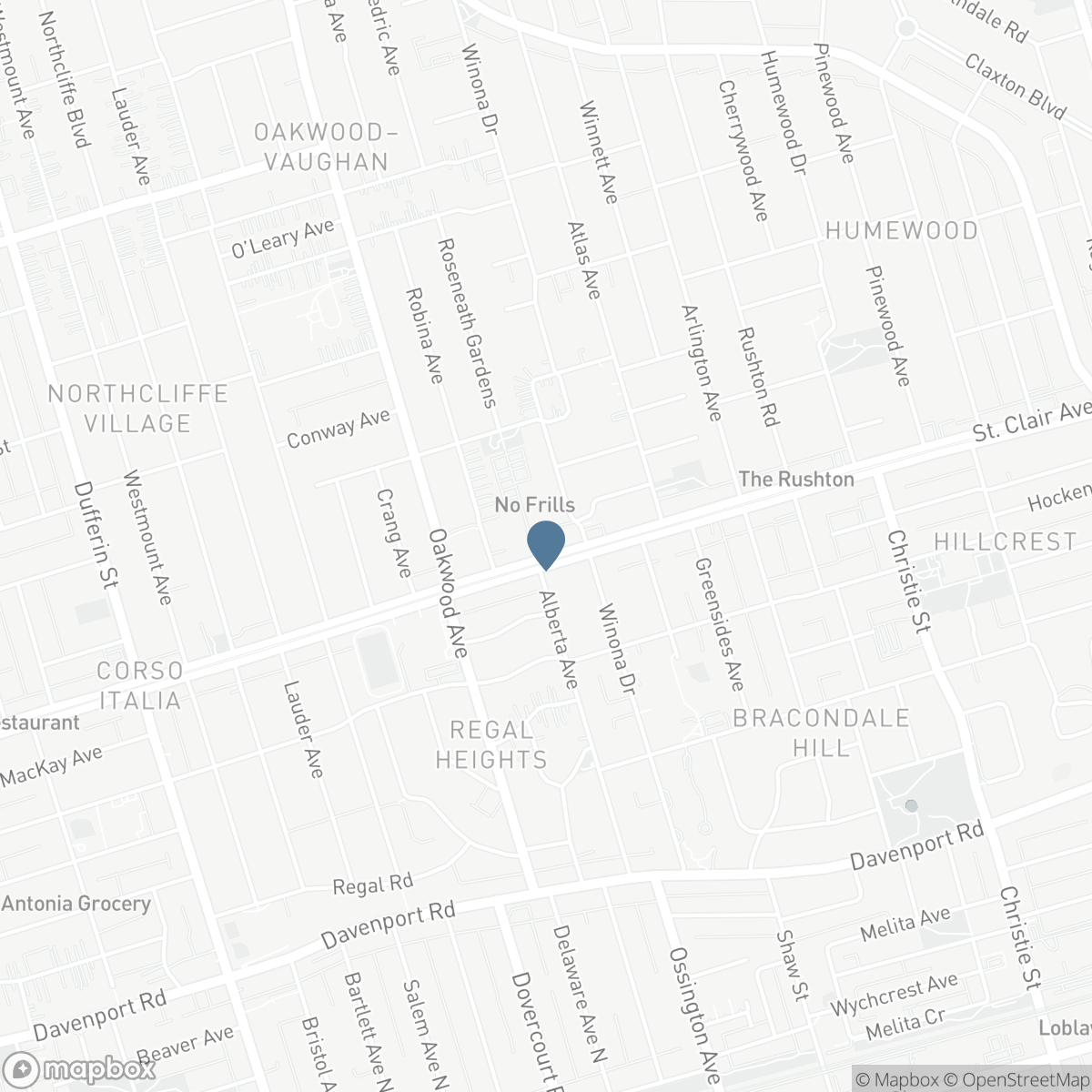 1107 - 185 ALBERTA AVENUE, Toronto, Ontario M6C 0A5